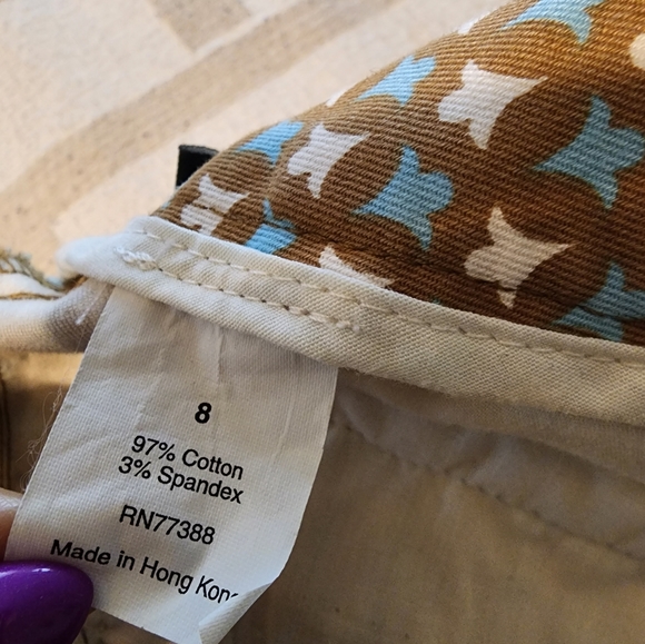 J.CREW Stretch City Fit Cropped Capri Women’s Size 8 - Picture 8 of 11